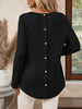 Plus Size Casual Waffle Knit Long Sleeve T-Shirt by Simply Love