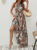 Elegant Floral Sleeveless Dress Lightweight & Feminine Summer Essential Beautiful Print Dress by Stevvex