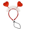 Pets Valentine's Day Decoration Pet Scar Valentine's Day Hairband Dog Party Decoration Prop Dog Accessories Pet Products by My Store