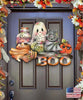Halloween Wreath Autumn Door Decoration Wall Decoration by My Store
