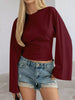 Full Size Long Sleeve Fitted T-Shirt Plus Size by Simply Love