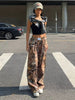 Women's Y2K Camouflage Cargo Pants by FitiqueFit