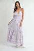 Eyelet Lace Maxi Dress With Side Strap Details – Elegant Fluttering Eyelet Lace Maxi Dress, Modern Side Strap Design, Formal Summer Maxi Dress, Sophisticated Event Dress by Stevvex