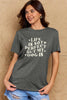 Simply Love Full Size Dog Slogan Graphic Cotton T-Shirt by Simply Love