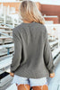 GAME DAY Striped Round Neck Long Sleeve Top by Wild and Free Boutique