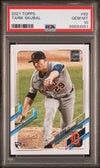 Graded 2021 Topps Tarik Skubal #92 Rookie RC Baseball Card PSA 10 Gem Mint