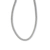 Silver Cuban Link Chain | 8mm | Stainless Steel
