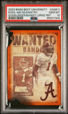 Graded 2023 Topps Bowman Best U Kool Aid McKinstry #GSB11 Gunslingers & Bandits Orange Refractor #/25 Rookie RC Football Card PSA 10 Gem Mint