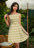 Pineapple Skater Dress by Retrolicious