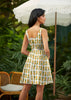 Pineapple Skater Dress by Retrolicious