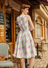 Wildflower Vintage Dress by Retrolicious