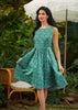 Leopard Vintage Dress by Retrolicious