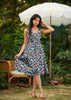Hot Air Balloons Fit & Flare Dress by Retrolicious