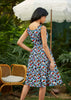 Hot Air Balloons Fit & Flare Dress by Retrolicious