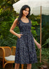 Glow in the Dark Constellations Fit & Flare Dress by Retrolicious
