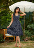 Glow in the Dark Constellations Fit & Flare Dress by Retrolicious