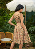 Woodland Scout Fit & Flare Dress by Retrolicious