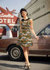 Safari Collared Dress by Retrolicious