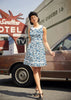 Santorini Collared Dress by Retrolicious