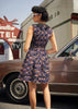 Fairies Collared Dress by Retrolicious