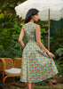 Farmer's Market Midi Dress by Retrolicious