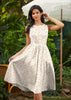 Be Mine Midi Dress by Retrolicious
