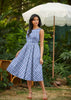 Plaid Midi Dress by Retrolicious