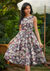 Floral Midi Dress by Retrolicious