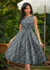 Deer Midi Dress by Retrolicious