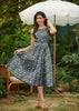 Deer Midi Dress by Retrolicious