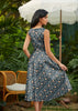 Deer Midi Dress by Retrolicious
