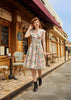 Pink Floral Greta Dress by Retrolicious