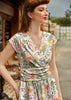 Pink Floral Greta Dress by Retrolicious
