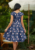 Bat Moon Greta Dress by Retrolicious