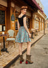 Colorful Fish Skater Skirt by Retrolicious