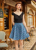 Flamingo Skater Skirt by Retrolicious