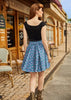 Flamingo Skater Skirt by Retrolicious