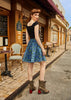 Irises Skater Skirt by Retrolicious