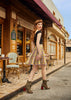 Bees & Dandelions Skater Skirt by Retrolicious