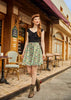 Cats & Plants Skater Skirt by Retrolicious