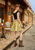 Garden Bunny Skater Skirt by Retrolicious