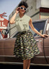 Fish A-line Skirt by Retrolicious
