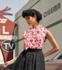 XOXO Bow Top by Retrolicious