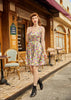 Bunnies Shorter Length Fit & Flare Dress by Retrolicious