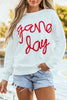 Round Neck Long Sleeve Sweatshirt by Wild and Free Boutique