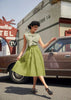Green Plaid Doris Skirt by Retrolicious