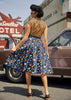 Space Doris Skirt by Retrolicious