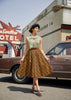 Rust Plaid Doris Skirt by Retrolicious
