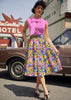 Floral Doris Skirt by Retrolicious