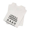 Love is a Universal Language – T Shirt by Tristan’s Treehouse